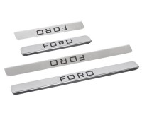 Накладки на пороги Ford-Focus-2-Focus-3-Mondeo-3 краска