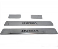 Накладки на пороги Honda-CR-V-3 краска