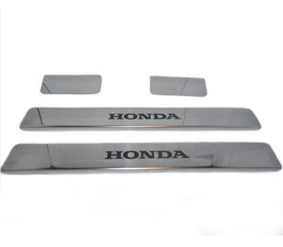 Накладки на пороги Honda-CR-V-3 краска