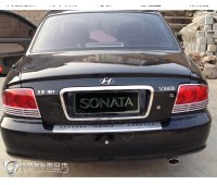 Накладка на задний бампер Hyundai Sonata EF