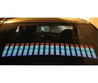 Эквалайзер на стекло 45х11см многоцветный